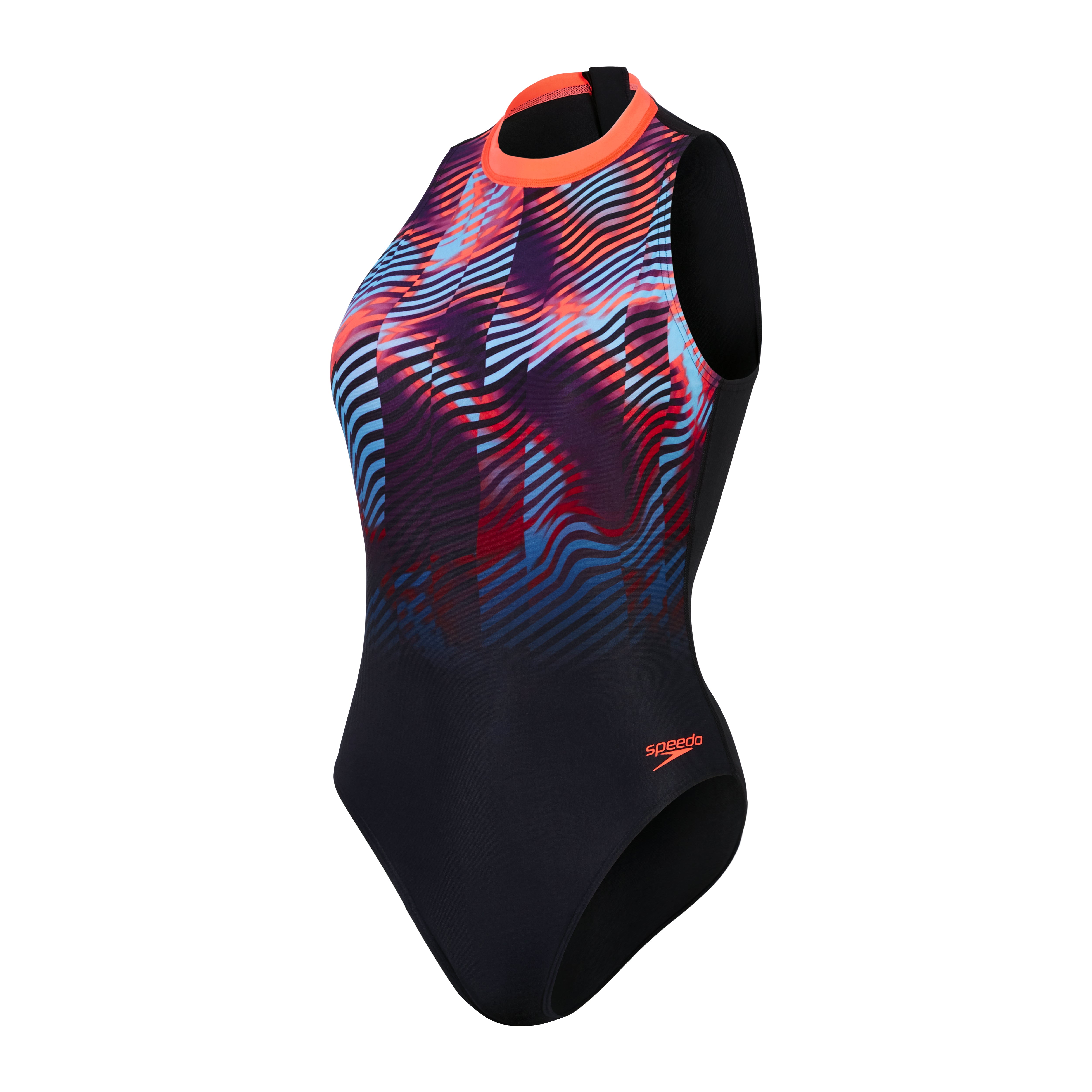 Eco+ Printed Hydrasuit Black/Red