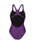 W Team Swimsuit Swim Pro Solid plum-white