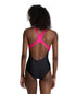 W Swim Pro Back Graphic black-freak rose