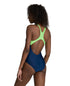 W Swim Pro Back Graphic navy-softgreen