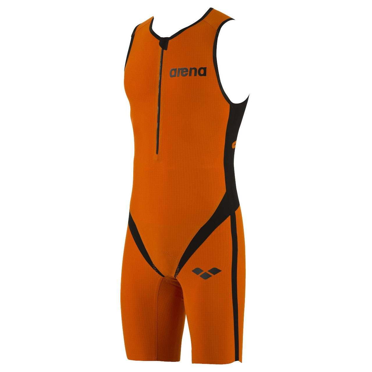 Arena M Zipped trisuit Tri Poly C - orange/black