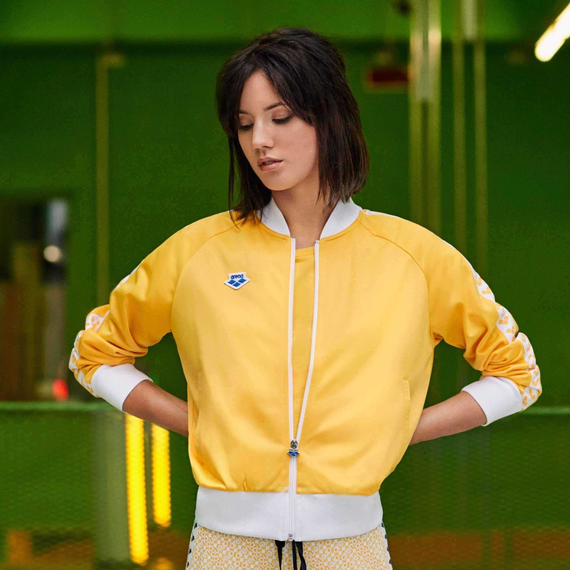 Arena W Relax Iv Team Jacket lilyyellow-white-lilyyellow