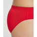 B Solid Brief Jr red/white