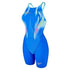 Fastskin LZR Racer Elite 2 Open Back Kneeskin - Blauw