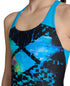 G Multi Pixels Pro Back L black-turquoise Arena