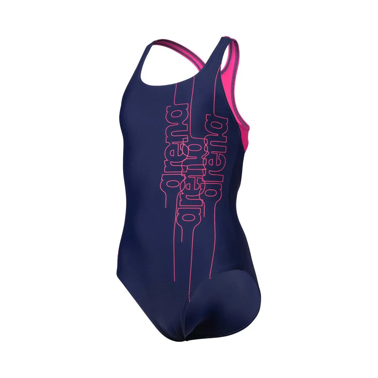 G Swimsuit Pro Back Graphic L navy-freak-rose