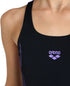 G Swimsuit Swim Pro Back Graphic black-lavanda Arena