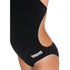 G Team Swimsuit Challenge Solid black-white