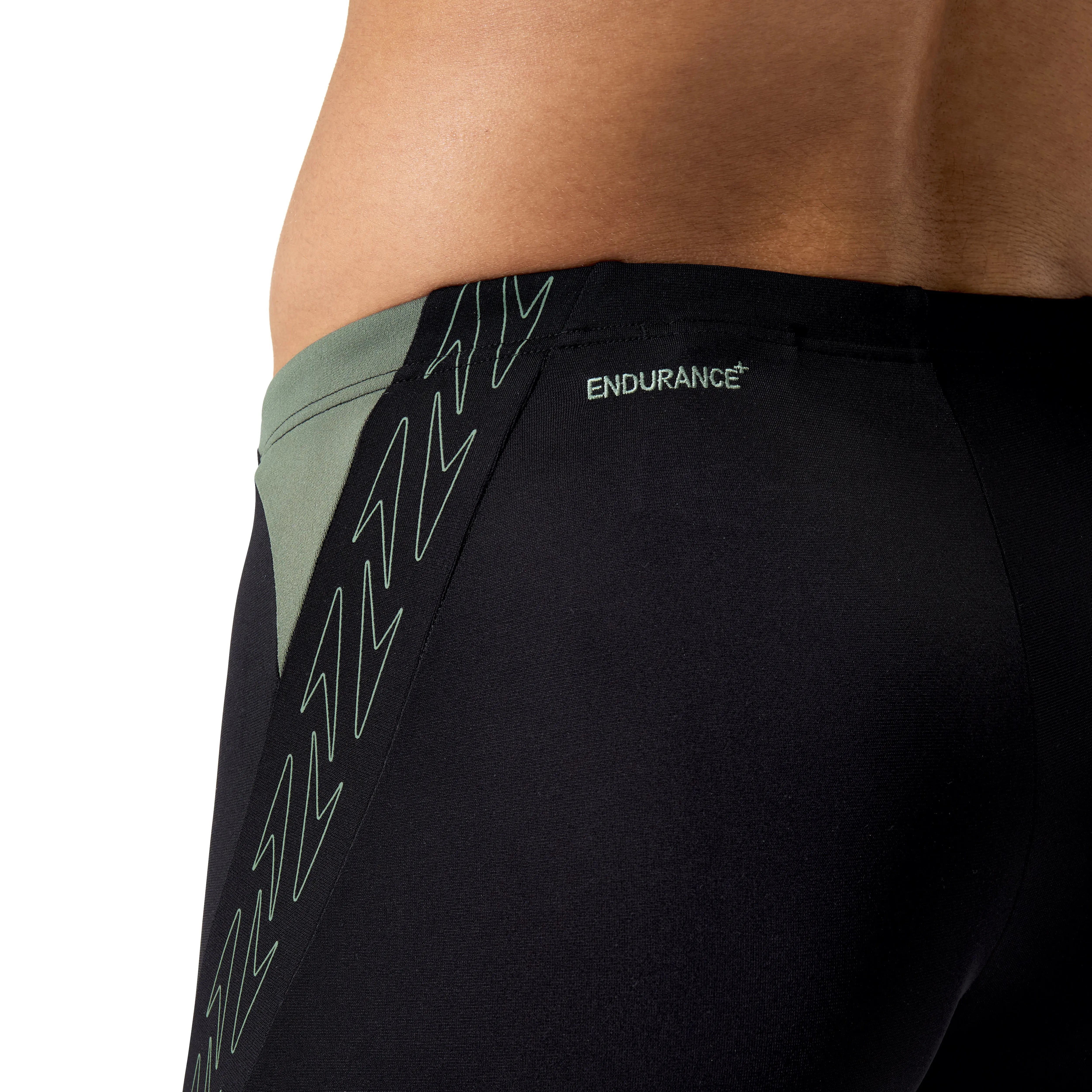 Eco+ Hyperboom Splice Jammer Black/Green Speedo