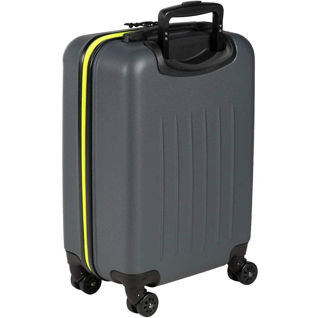 Hard Shell Cabin Trolley darksmoke-neonyellow