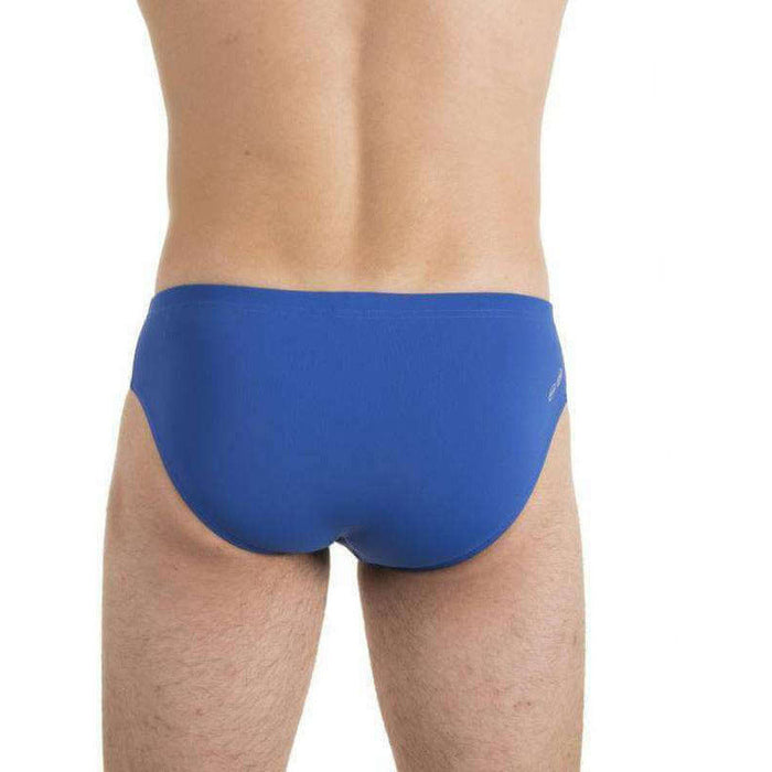 M Solid Brief royal/white