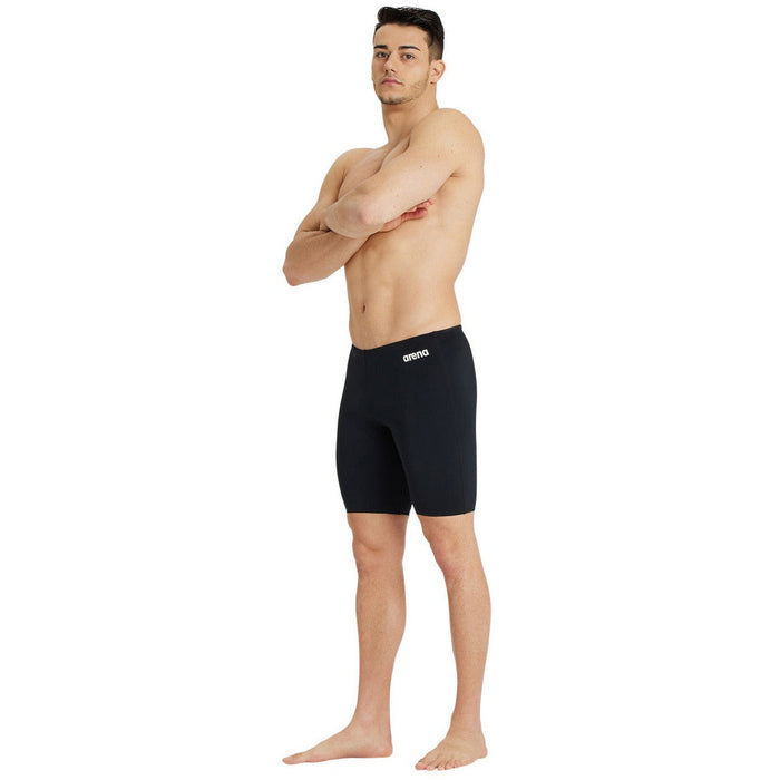 M Team Swim Jammer Solid black-white