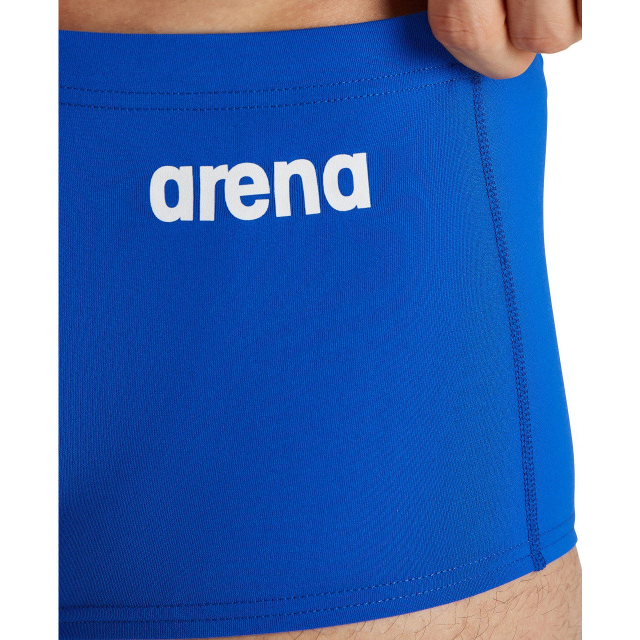 M Team Swim Low Waist Short Solid royal-white