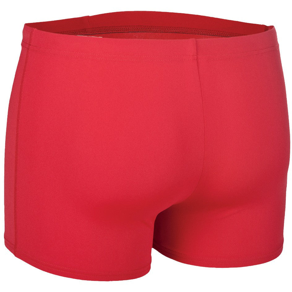 M Team Swim Short Solid red-white