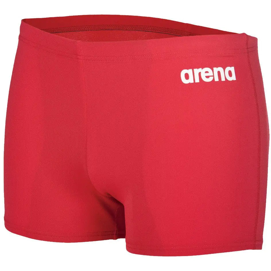 M Team Swim Short Solid red-white