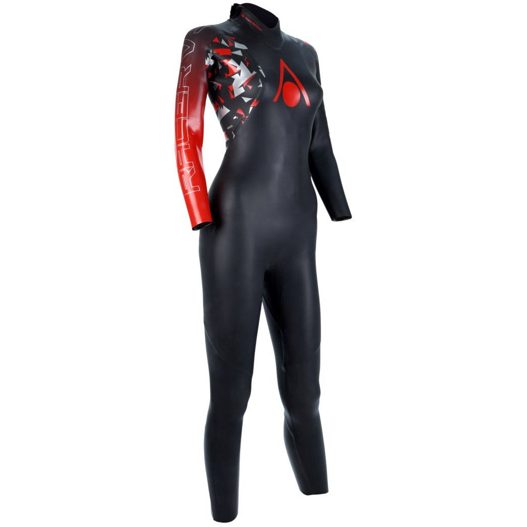 Racer V3 - Wetsuit - Dames - Zwart/Rood