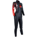 Racer V3 - Wetsuit - Dames - Zwart/Rood