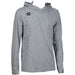 Team Hooded Long Sleeve T-Shirt Panel heather-grey