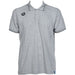 Team Poloshirt Solid Cotton heather-greyr