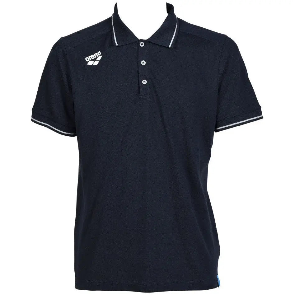 Team Poloshirt Solid Cotton navy