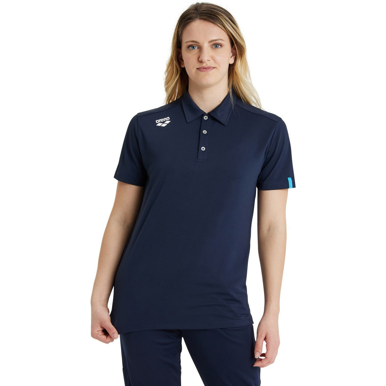 Team Poloshirt Solid navy