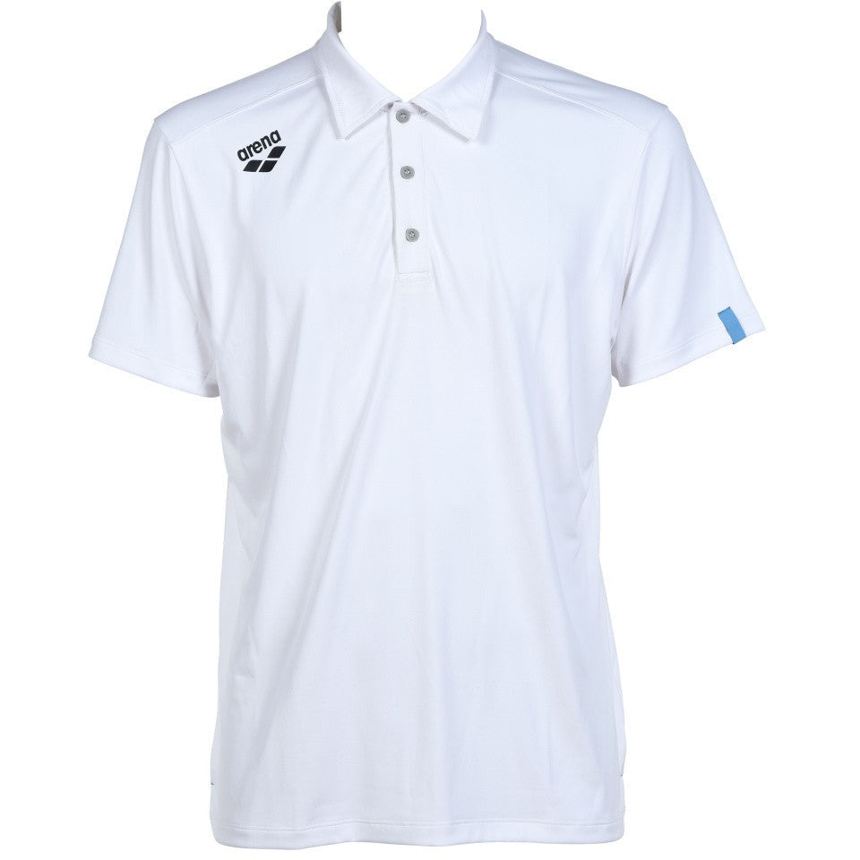 Team Poloshirt Solid white