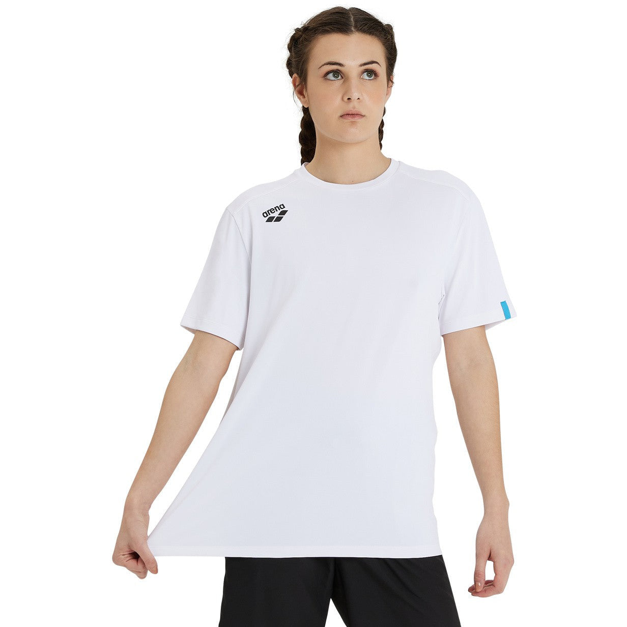 Team T-Shirt Solid white