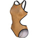 W 50Th Gold Swimsuit Tech One Back gold-multi-black