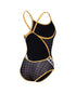 W 50Th Swimsuit Super Fly Back black-multi-gold Arena