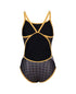 W 50Th Swimsuit Super Fly Back black-multi-gold Arena