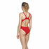 W Solid Swim Tech High red/white