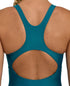 W Solid Swimsuit Control Pro Back B deepteal Arena