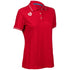 W Team Poloshirt Solid Cotton red