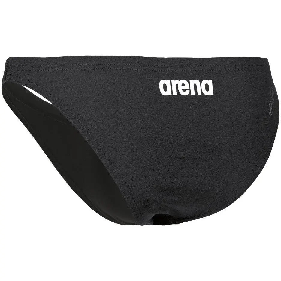 W Team Swim Bottom Solid black-white