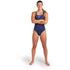 W Team Swimsuit Swim Pro Solid navy-white