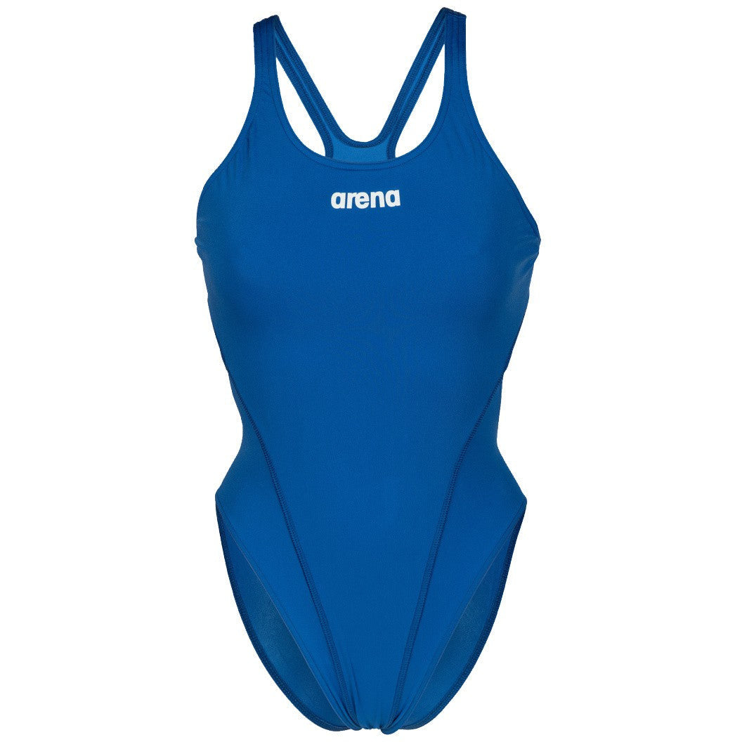 W Team Swimsuit Swim Tech Solid royal-white