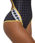 W 50Th Swimsuit Super Fly Back black-multi-gold