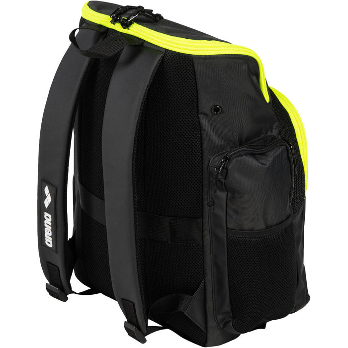 Spiky III Backpack 35 darksmoke-neonyellow