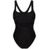 W Solid Swimsuit Control Pro Back B black